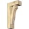 Ekena Millwork Balboa Block Rough Sawn Bracket w/ Offset Brace, Douglas Fir, 6"W x 14"D x 26"H BKT0604X14X26BOA05RDF - alternate 1